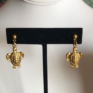 Sea Turtle Dangle Earrings